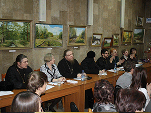 Заключительный этап Рождественских чтений прошел в городской библиотеке